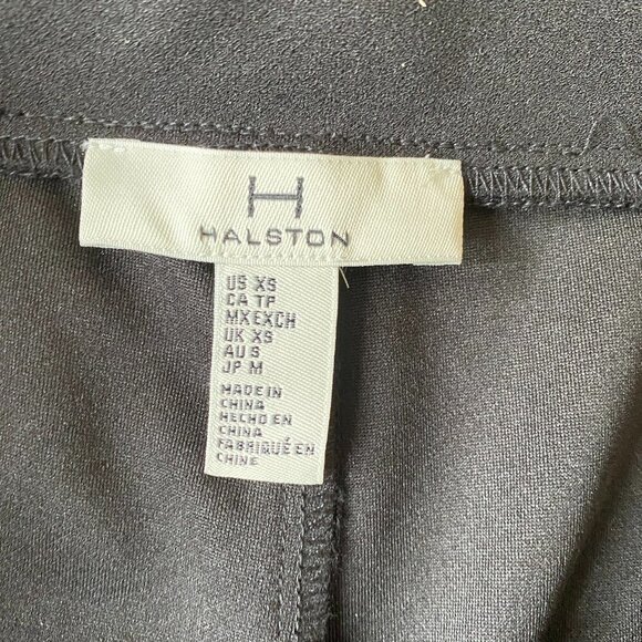 h By Halston BNWT Pullon Ankle Crop Black Pant XS - Picture 4 of 7